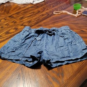 Chambray shorts